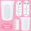 6Pcs Silicone Measuring Cups Set - 2Pc 250ml Reusable Cups, 4Pcs Non-Stick Epoxy Mixing 2