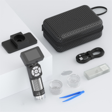 New Digital Electron Microscope 500X Magnification 2-Inch 1080P High-Definition Biological Magnifying Glass