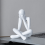 Nordic Abstract Statue Figure Sculpture Small Ornaments Mini Modern Art Desktop Decor D 2