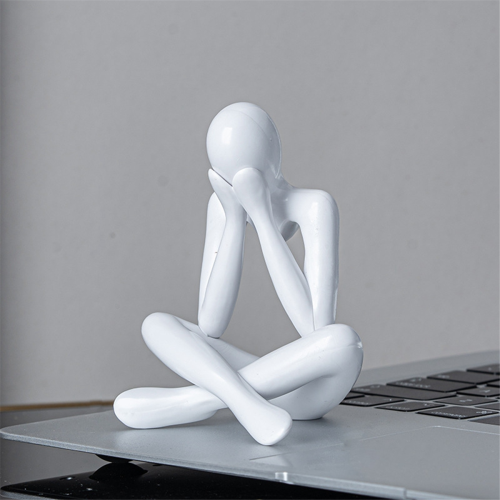 Nordic Abstract Statue Figure Sculpture Small Ornaments Mini Modern Art Desktop Decor D 1