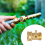 Brass Garden Hose Stop Valve, Heavy Duty 3/4 Inch Solid Valve Connector(4pcs) 2