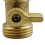 Brass Garden Hose Stop Valve, Heavy Duty 3/4 Inch Solid Valve Connector(4pcs) 6