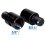 2pcs 5/8 Inch-11 to M14 Adapter Angle Grinder Thread Converter Shaft Connector for Diamond Core Drill Bits 4
