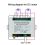 DC 12V 24V 4-Way Remote Control Switch Point-Acting Self-Locking Interlocking Adjustable Access Gate Panel 7