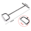 Lawn Air Aerator, Aerator Tools, Pre-Assembled Tools for Patio, Orchard Ripper 3