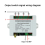 DC 12V 24V 4-Way Remote Control Switch Point-Acting Self-Locking Interlocking Adjustable Access Gate Panel 6
