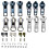 Zipper Repair Kit 5 Slider with Metal Fixing Box Puller Clothing Lock 8