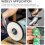 4pcs Buffing Polishing Wheels,Soft/Fine/Medium for Bench Grinder Tool with 3pcs Cutting Compounds 5