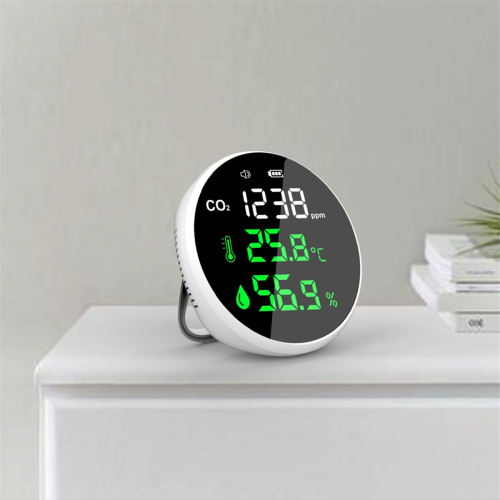 Portable Carbon Dioxide Detector Air Quality Tester CO2 Meter Thermometer Hygrometer 2