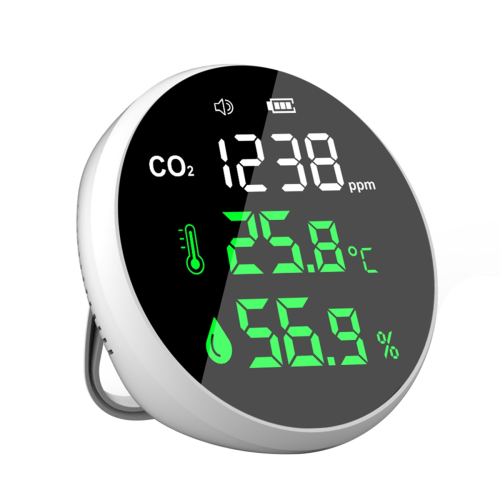 Portable Carbon Dioxide Detector Air Quality Tester CO2 Meter Thermometer Hygrometer