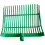Manure Fork Replacement Head, Pitchfork Horse Rake, for Picking Up Manure, Stable Waste Removal,Green,2pcs 3