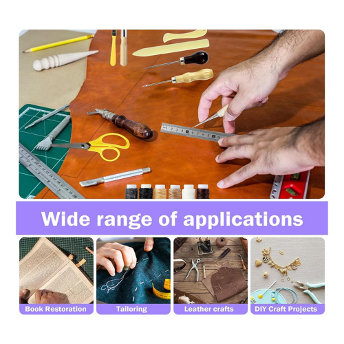 Bookbinding Tools Kits for Beginners Hand Books and Paper DIY Bookblind Startertools Set Supplies Sewing 2