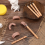 5 PCS Clay Tools Sculpting with Wooden Handles for Teacup Mug Utensils Vase Handle Model Making 5