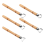 5 PCS Clay Tools Sculpting with Wooden Handles for Teacup Mug Utensils Vase Handle Model Making 8