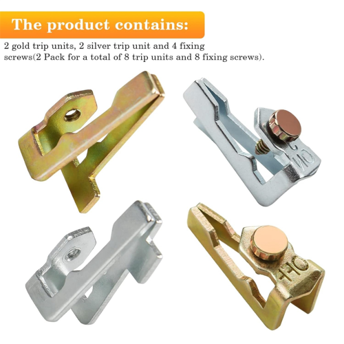 156T1978A Time Switch Trippers Replacement for Intermati Fit T100 Series Timer 2 Pack (4 on / 4 Off 8 Screws) 1
