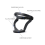 Work Protection Mask Full Face Protector Shield Transparent Dustproof with 10 Filter Black 3