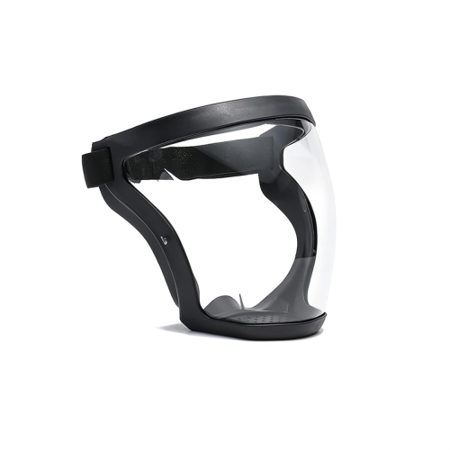 Work Protection Mask Full Face Protector Shield Transparent Dustproof with 10 Filter Black 1