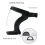 Work Protection Mask Full Face Protector Shield Transparent Dustproof with 10 Filter Black 6