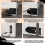 8 Pack Magnetic Push Latch Heavy Duty to Open Cabinet Hardware Release Magnets Touch Latch, Black 4