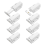 8 Pack Magnetic Push Latch Heavy Duty to Open Cabinet Hardware Release Magnets Touch Latch, White 1