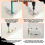 8 Pack Magnetic Push Latch Heavy Duty to Open Cabinet Hardware Release Magnets Touch Latch, White 7