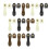 12 Pack Leather Snap Buckles Bag Straps Button String Sewing on Purse Closure Buttons DIY Craft Tools 8
