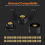 Heat-Set Threaded Inserts, Heat Set Insert for 3D Printing Components and Plastic Parts - Knurled Nuts (100 Pieces) 4