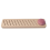 Bobbin Rack for Embroidery Floss Beech Wood Organizer with 12PCS Plastic Thread Cards(Rectangle) 1
