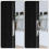 2Pcs Pocket Door Edge Pull,304 Stainless Steel Handle with Screws, Hardware for Bathroom Closet Hallway 6