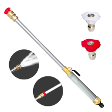 Jet Nozzle Power Washer for Garden Hose, Includes 2 High-Pressure Nozzles and Quick Connectors High Pressure A
