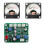 VU Level Audio Meter Stereo Amplifier Board+2pcs 9-12V DC Board Indicator 8