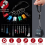 14pcs Power Nuts Driver Drill Bit Tools Set Metric Socket Wrench Screw 1/4 Inch Hex Keys, and 6pcs 6