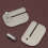2pcs Stainless Steel Leather Pulling Board Practical Cutting Ruler Tool Cut Pricking Iron Auxiliary Accessories 6