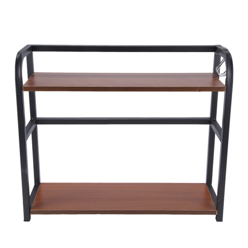 Spice Rack Kitchen Storage Stand Multi-Layer Seasoning Organizer Condiment Shelf Black 2
