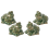 4pcs Frog Toilet Bolt Caps,Decorative Covers,Ceramic Covers Bolts Bathroom Decor 1