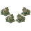 4pcs Frog Toilet Bolt Caps,Decorative Covers,Ceramic Covers Bolts Bathroom Decor 7