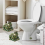 4pcs Frog Toilet Bolt Caps,Decorative Covers,Ceramic Covers Bolts Bathroom Decor 5