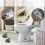 4pcs Frog Toilet Bolt Caps,Decorative Covers,Ceramic Covers Bolts Bathroom Decor 6