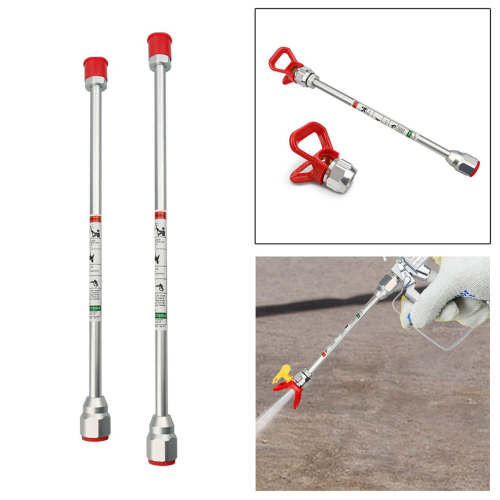 Sprayer Extension Rod Portable Replacement Professional Spare Part Airless Paint Pole 30cm 2