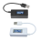 DC 4-30V LCD USB Detector Voltmeter Ammeter Mobile Power Charger Capacity Tester Meter Voltage Current B 6