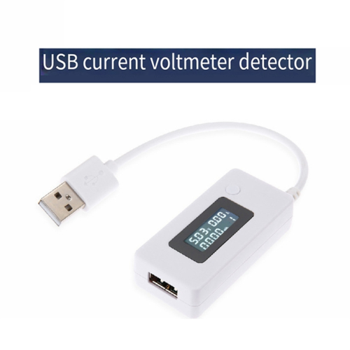 DC 4-30V LCD USB Detector Voltmeter Ammeter Mobile Power Charger Capacity Tester Meter Voltage Current B 2