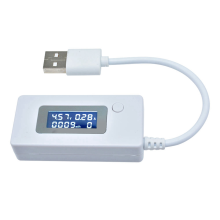 DC 4-30V LCD USB Detector Voltmeter Ammeter Mobile Power Charger Capacity Tester Meter Voltage Current B