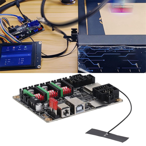 Laser Engraver Mainboard, Control Module MKS DLC32 V2.1 32 Bit ESP32 WiFi GRBL DIY Universal Main Board 2