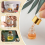 100Pcs Mini Glass Dropper Bottle Bulk Clear Essential Oil Bottles Small Dropping Sample Containers 1 Ml 4