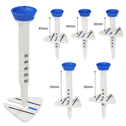 New Upgrade Golf Tee with Package Set Seat Internet Celebrity Plastice for Height Adjusted 2