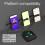 Mobile Phone Screen Clicker Device Live Broadcast Fast Praise Automatic Loop Connecting Point Universal B 6