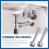 2pcs Angle Stop Wrench Removal Tool on Plumbers for Installing Compression 3