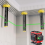 6pcs Ceiling and Floor Tile Height Ruler, Drop Installation Tools, Magnetic Base Laser Target Card Plate 3