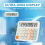 Desktop Calculator 12-Digit Display, Cute and Ergonomic Design with Large LCD Screen for Home, School, Office Use 5