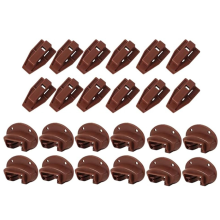 12Sets Drawer Guide Kit,Commercial Slide Style Drawers for Replacement Dresser Slides Repair Kit with Roller